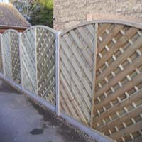 Decorative Panel Fence