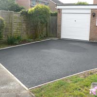 Tarmaced driveway