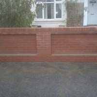 Front Garden Brick Wall