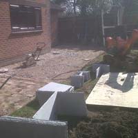 During - Landscaping Job