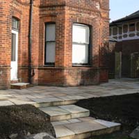 After - Patio in Back Garden