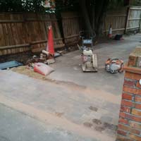 During - Tarmac and block paviour driveway