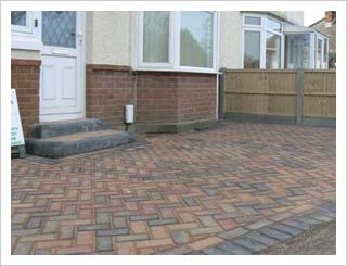 An example of JMC Services's Block Paving Work